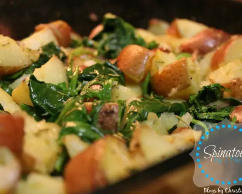 Spinatoes (Potatoes & Spinach) Recipe