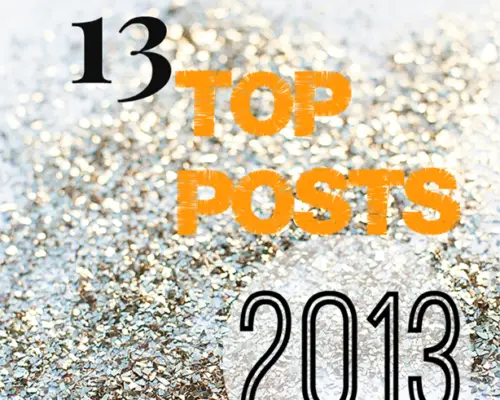 13 Popular Post in 2013