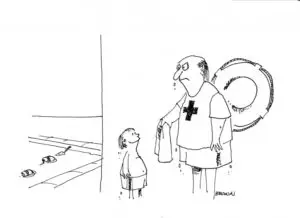 Lifeguard Cartoon