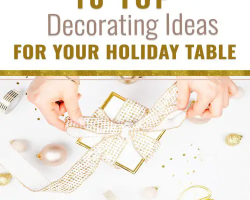 Top 10 Christmas Table Decorations