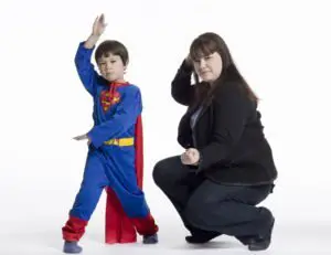 Moms are superheros too