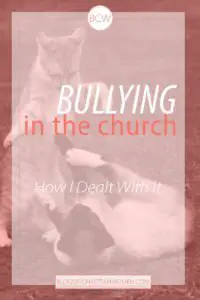 Bullying Within The Church