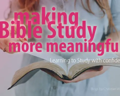 Keys to Studying the Bible With Confidence