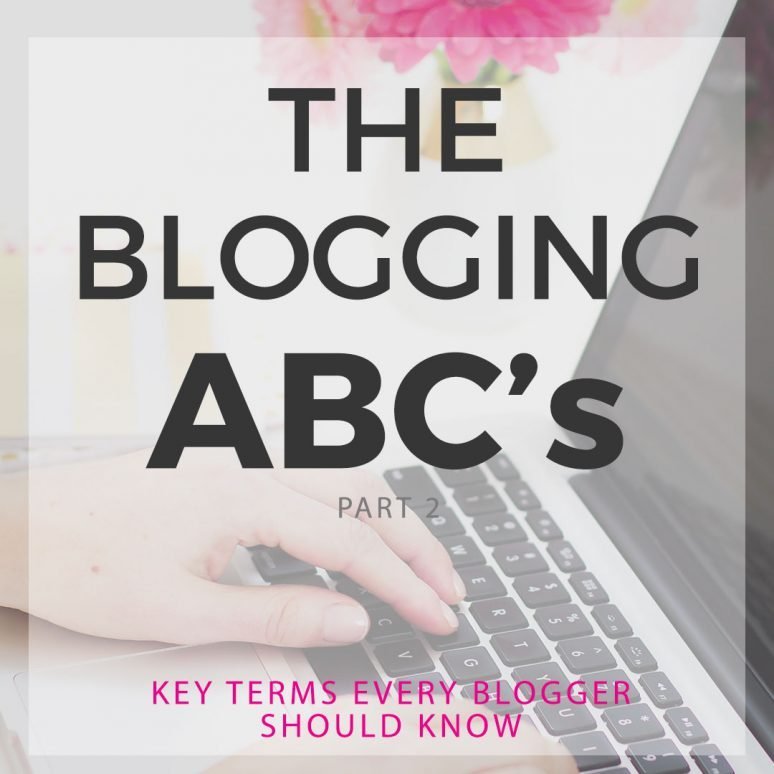 The Beginner Blogger's A-Z Blogging Vocabulary Guide