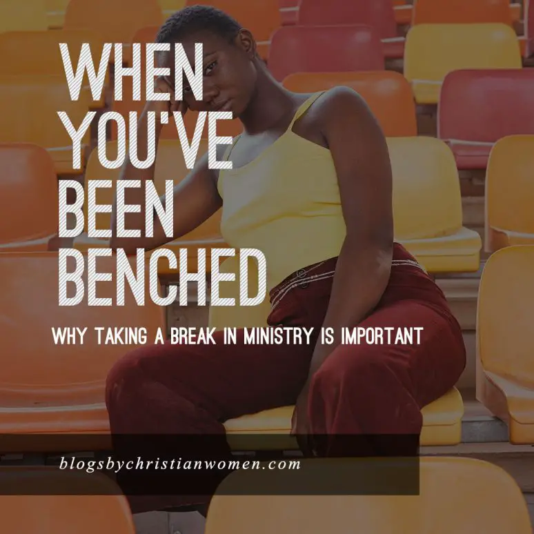 Why it's time to take the sidelines in ministry